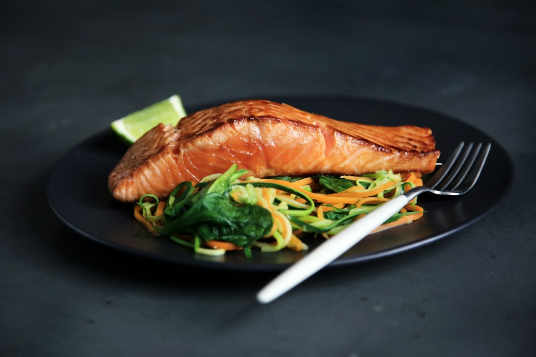Fresh fish served as sashimi